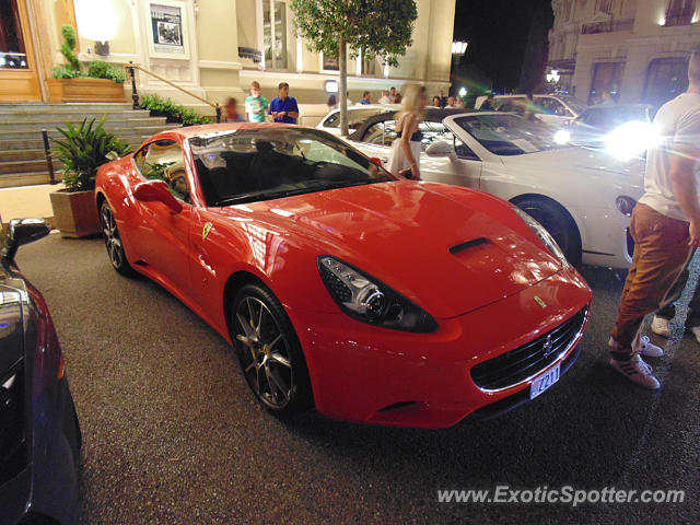 Ferrari California spotted in Monaco, Monaco