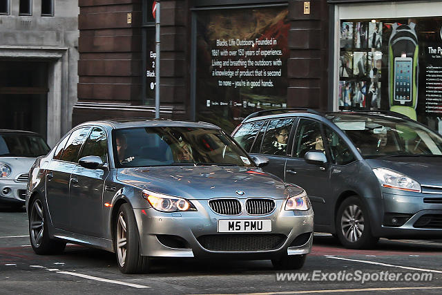 BMW M5 spotted in Manchester, United Kingdom