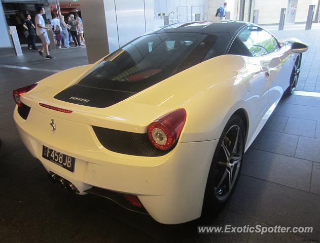 Ferrari 458 Italia spotted in Sydney, Australia