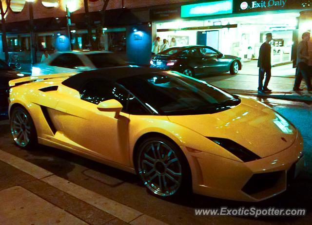 Lamborghini Gallardo spotted in Toronto, Canada