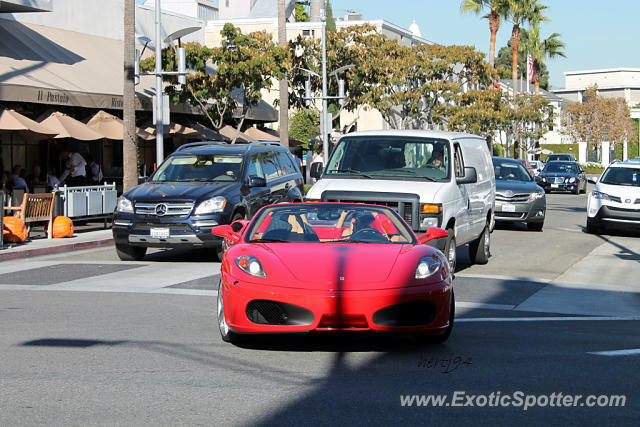 Ferrari F430 spotted in Beverly Hills, California