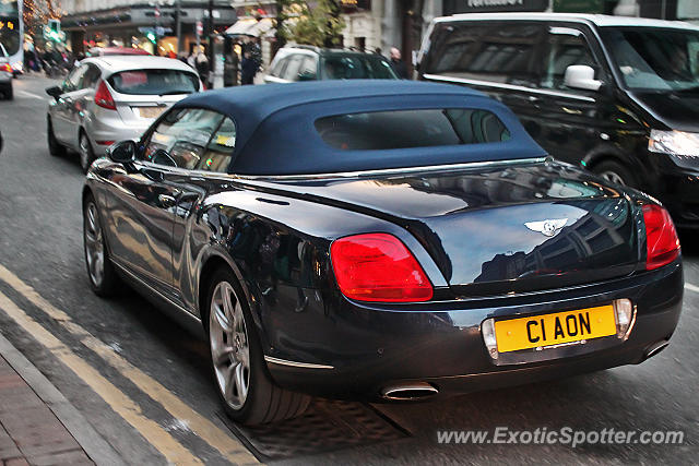 Bentley Continental spotted in Manchester, United Kingdom