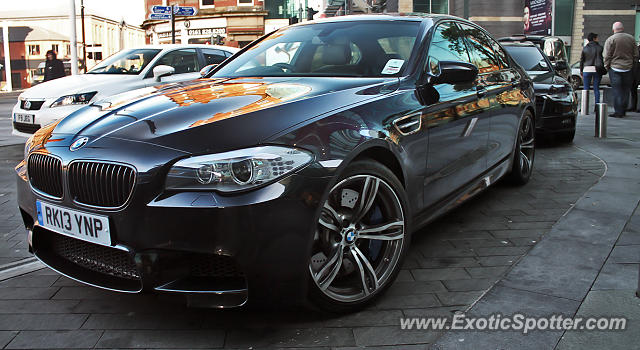 BMW M5 spotted in Manchester, United Kingdom