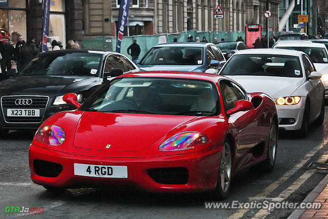 Ferrari 360 Modena spotted in Manchester, United Kingdom