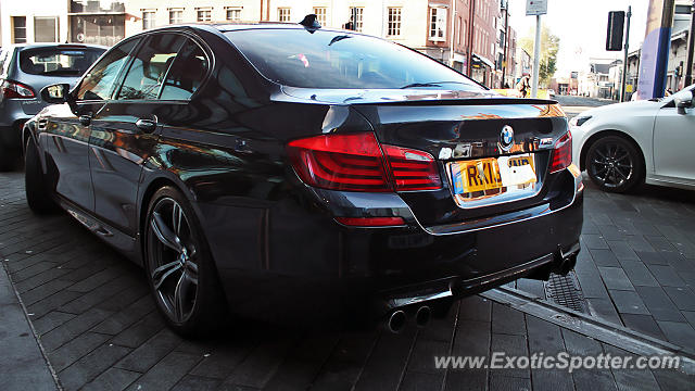 BMW M5 spotted in Manchester, United Kingdom