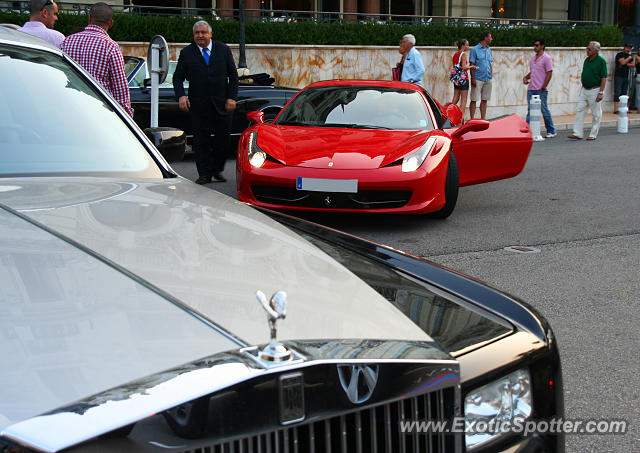 Ferrari 458 Italia spotted in Monte Carlo, Monaco