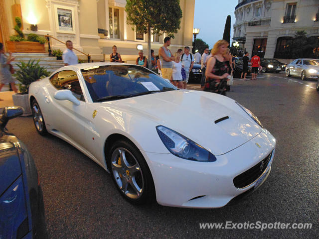 Ferrari California spotted in Monaco, Monaco