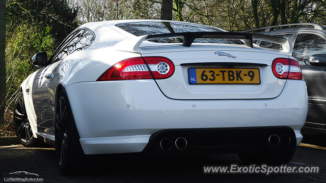Jaguar XKR-S spotted in Rotterdam, Netherlands
