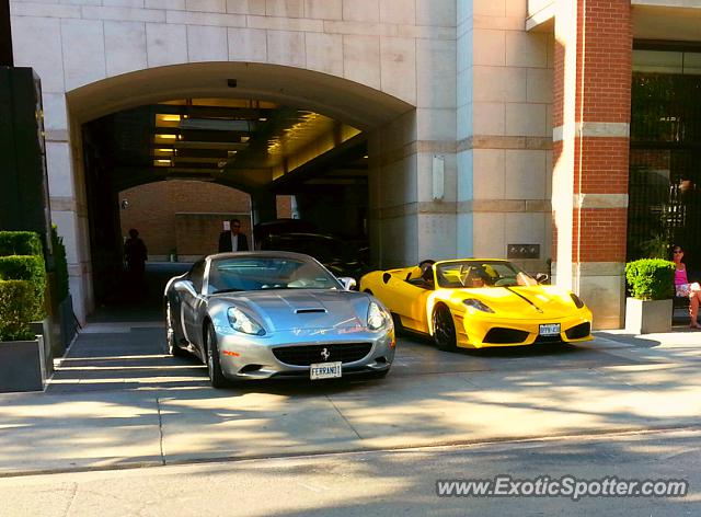 Ferrari California spotted in Toronto, Canada