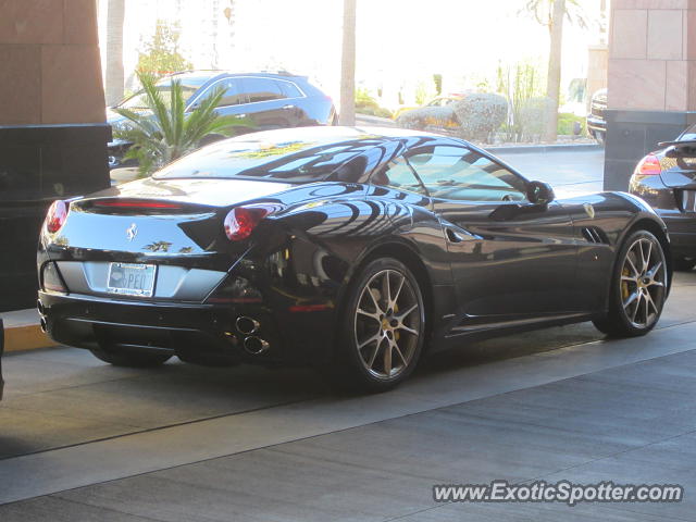 Ferrari California spotted in Las Vegas, Nevada