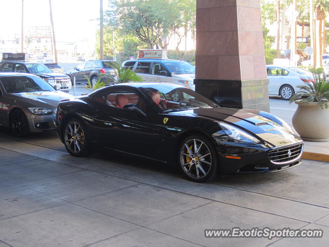 Ferrari California spotted in Las Vegas, Nevada