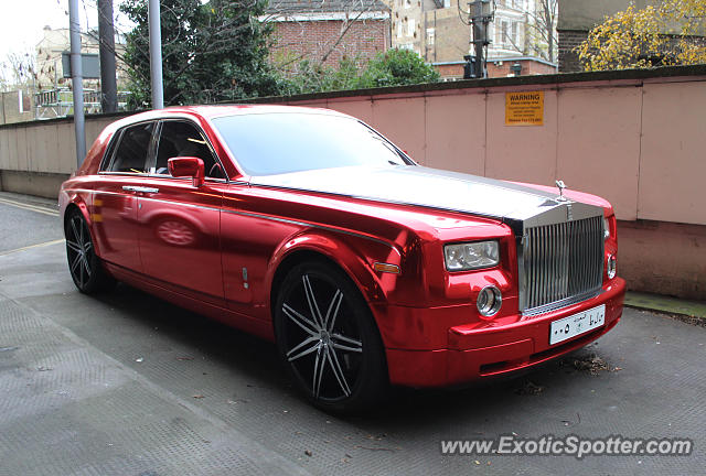 Rolls Royce Phantom spotted in London, United Kingdom