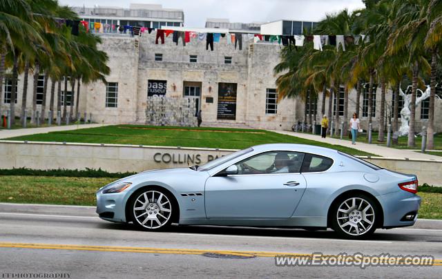 Maserati GranTurismo spotted in Miami, Florida