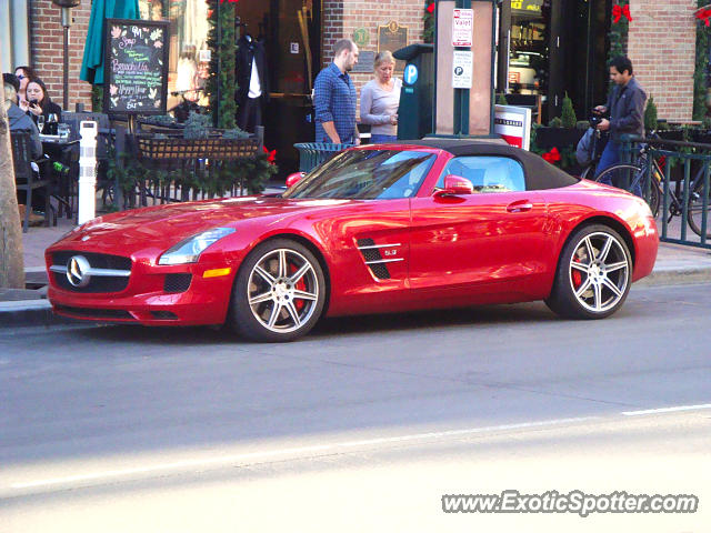 Mercedes SLS AMG spotted in Denver, Colorado