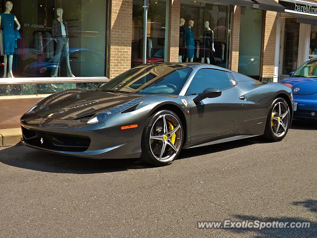 Ferrari 458 Italia spotted in Kansas City, Missouri