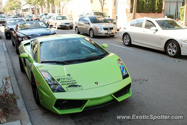 Lamborghini Gallardo spotted in Beverly Hills, California