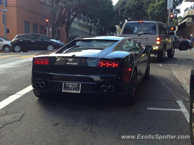 Lamborghini Gallardo spotted in San Francisco, California