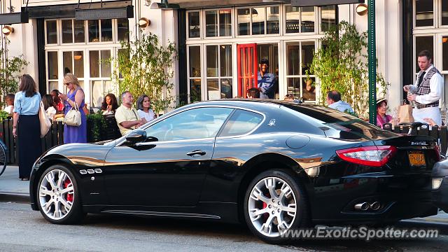 Maserati GranTurismo spotted in Manhattan, New York