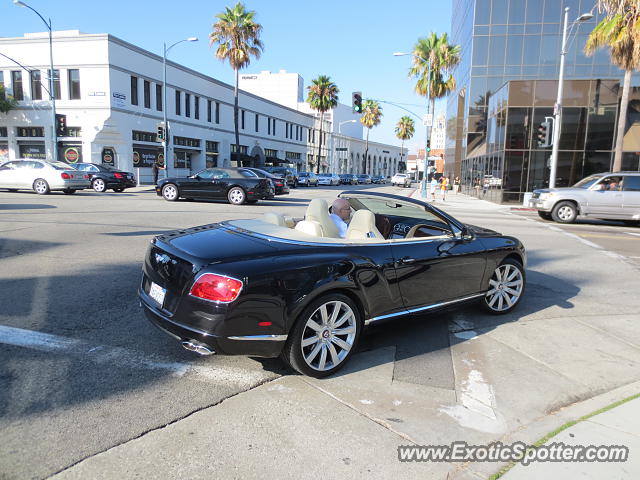 Bentley Continental spotted in Beverly Hills, California