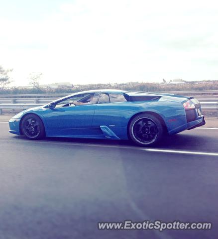 Lamborghini Murcielago spotted in Newark, New Jersey