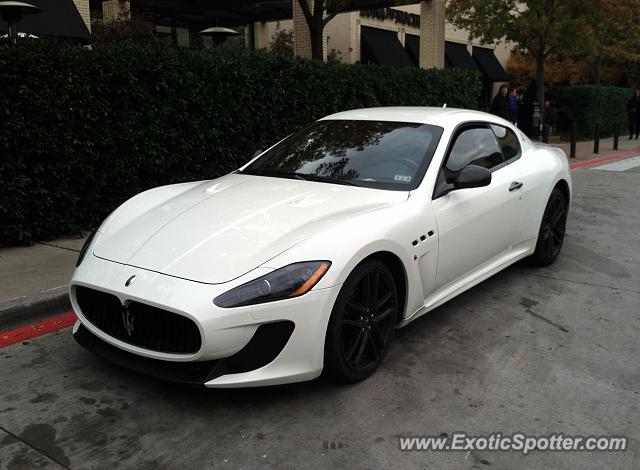 Maserati GranTurismo spotted in Dallas, Texas