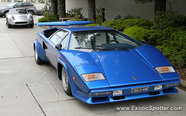 Lamborghini Countach spotted in Carmel, California