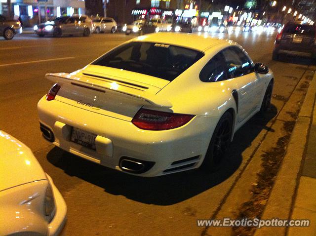 Porsche 911 Turbo spotted in Toronto, Canada