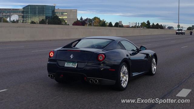 Ferrari 599GTB spotted in Centennial, Colorado