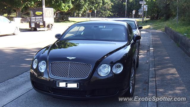 Bentley Continental spotted in Sydney, Australia