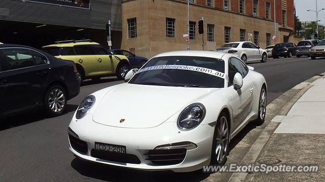 Porsche 911 spotted in Sydney, Australia