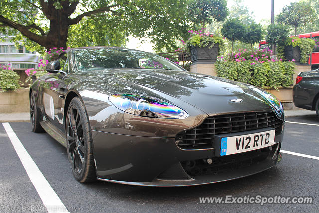 Aston Martin Vantage spotted in London, United Kingdom