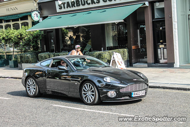 Aston Martin Vanquish spotted in London, United Kingdom