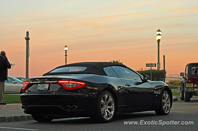 Maserati GranCabrio spotted in Long Branch, New Jersey