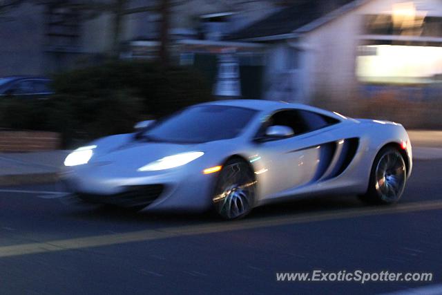 Mclaren MP4-12C spotted in Greenwich, Connecticut