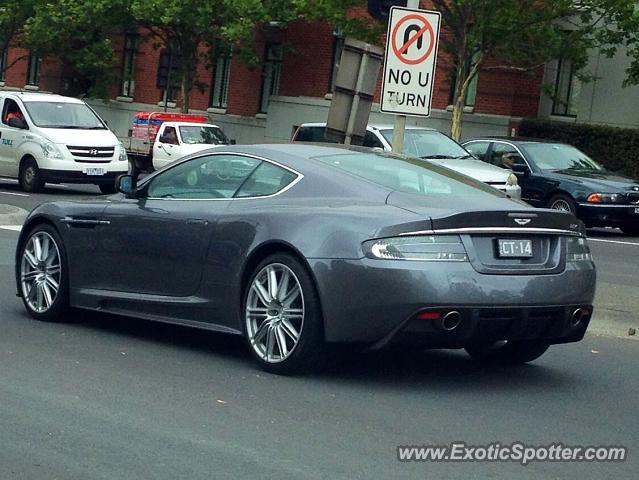 Aston Martin DBS spotted in Melbourne, Australia