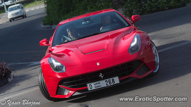 Ferrari F12 spotted in Dubai, United Arab Emirates