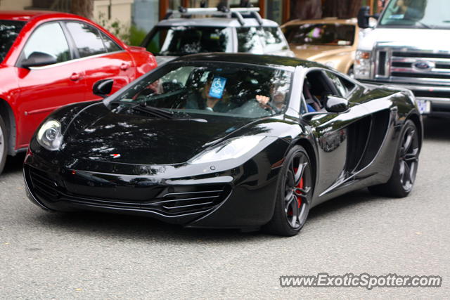 Mclaren MP4-12C spotted in Carmel, California