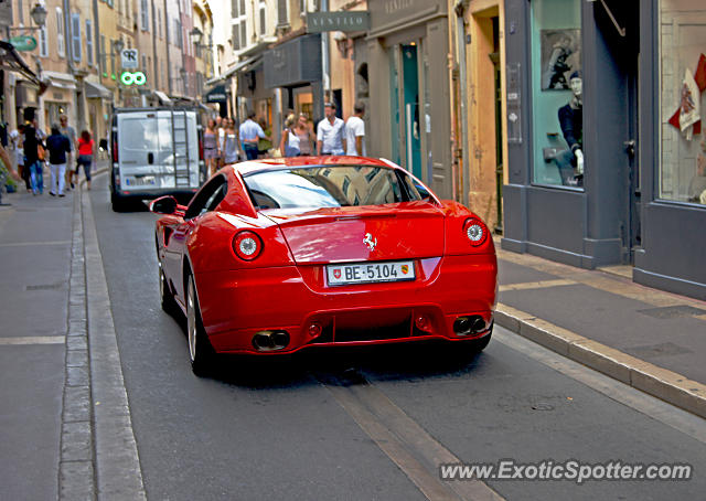 Ferrari 599GTB spotted in St. Tropez, France