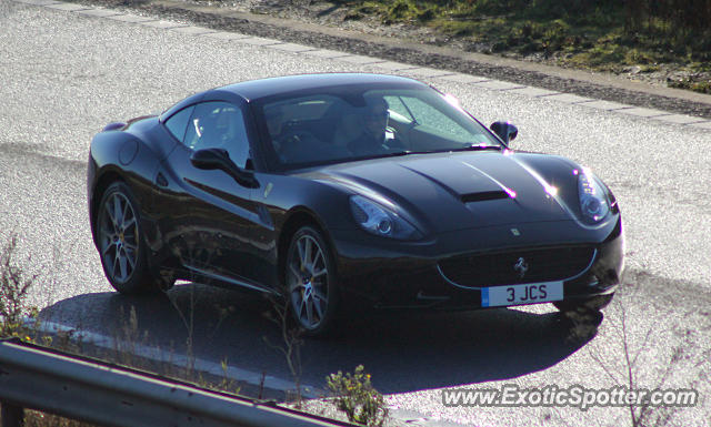 Ferrari California spotted in Cambridge, United Kingdom