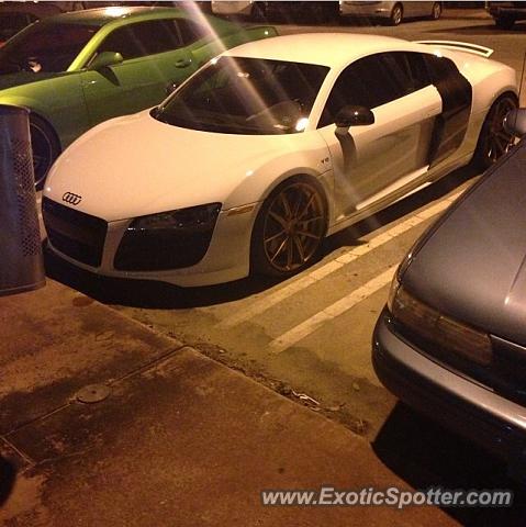 Audi R8 spotted in Miami, Florida