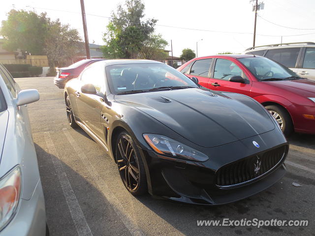 Maserati GranTurismo spotted in Rowland Heights, California