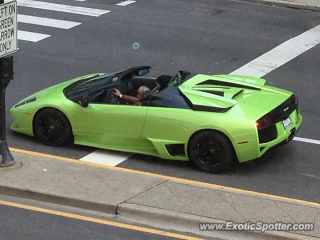 Lamborghini Murcielago spotted in Chicago, Illinois