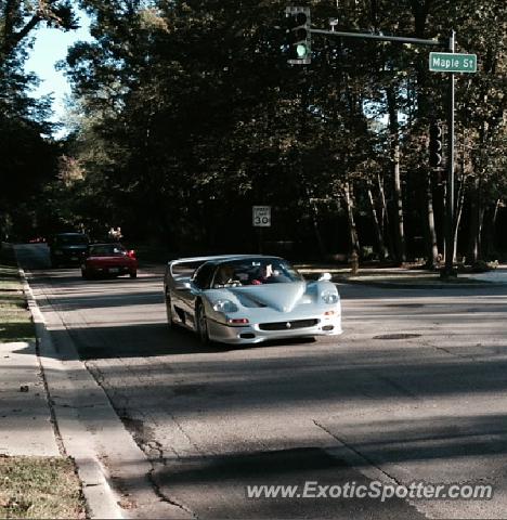 Ferrari F50 spotted in Winnetka, Illinois