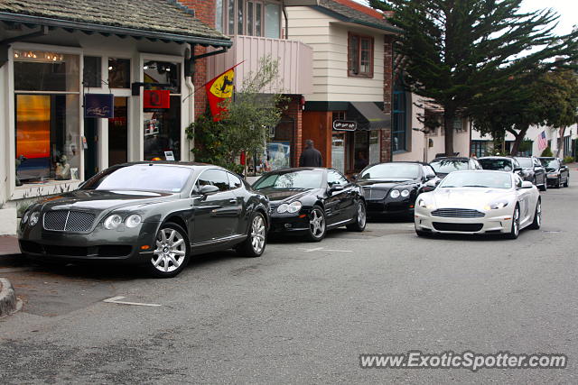 Aston Martin DBS spotted in Carmel, California