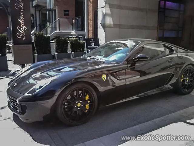 Ferrari 599GTB spotted in Toronto, Canada