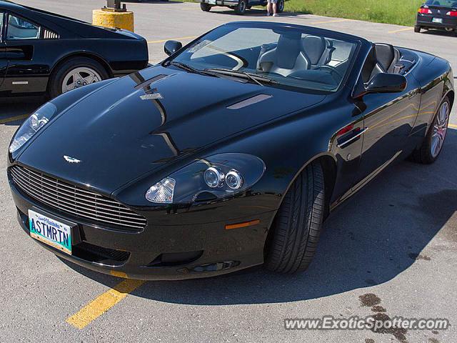 Aston Martin DB9 spotted in Winnipeg, Canada