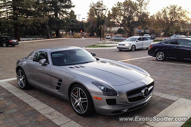 Mercedes SLS AMG spotted in Sunnyvale, California