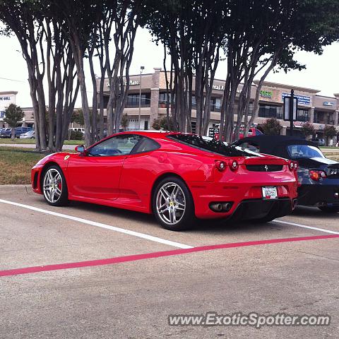 Ferrari F430 spotted in Dallas, Texas