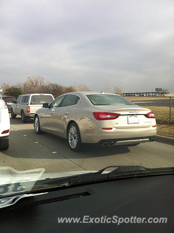 Maserati Quattroporte spotted in Dallas, Texas