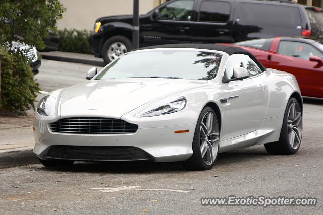 Aston Martin DB9 spotted in Carmel, California